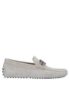 Лоферы Tod'S, светло-серый