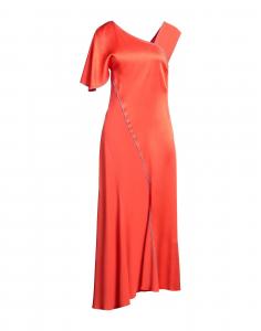 Платье миди Victoria Beckham, оранжевый