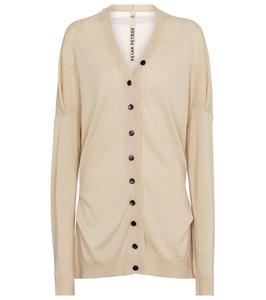 Кардиган из шерсти Нари Petar Petrov, кремовый