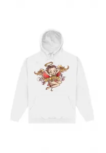 Толстовка с капюшоном Henry Tiger, Arctic White