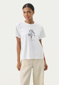 Футболка с принтом Part Two, белый