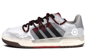 Adidas Neo Абразивоустойчивые кроссовки для скейтбординга Entrap низкие унисекс серый белый красный