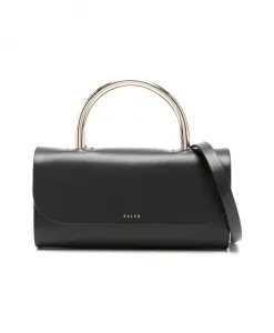 Миниатюрная кожаная сумка-тоут Salce, черный