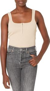 GUESS женский безрукавный боди Kaylee на крючках и петлях, Moccasin