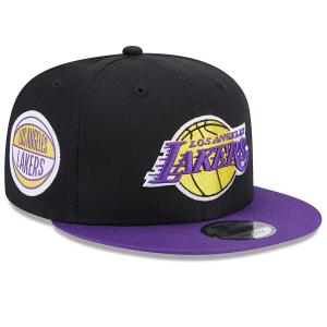Кепка NBA LOS ANGELES LAKERS CONTRAST SIDE PATCH 9FIFTY SNAPBACK CAP New Era, цвет Schwarz