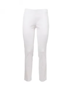 Брюки узкого кроя стрейч Ralph Lauren, белый