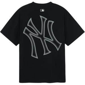 MLB New York Yankees Basic Collection 25SS T Shirt Unisex Black