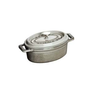 Staub 1102318 Кокот овал 23 см графитовый серый