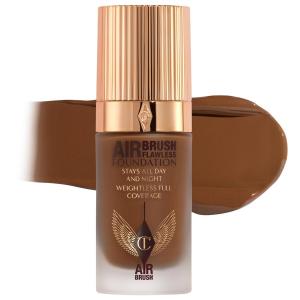 Безупречная матирующая тональная основа Airbrush Flawless Blurring & Matte Full Coverage Foundation Charlotte Tilbury, 1 oz/30 mL, 15 Warm