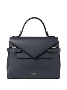 Средняя сумка-тоут Emilie с двойным клапаном Le Tanneur, синий