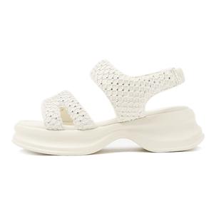 Сандалии женские с одним ремешком 5 см цвета экрю CAMEIDO, Ecru