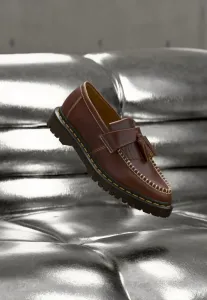 Лоферы adrian ben с кисточками, унисекс, без шнурков Dr. Martens, Butterscotch Orleans
