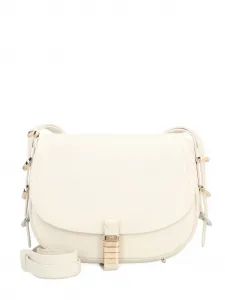 Сумка-полумесяц с застежкой-застежкой PINKO, белый