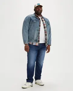 Мужские зауженные джинсы 502, большие размеры Levi's, синий