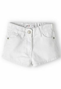 Джинсовые шорты ADJUSTABLE WAIST MINOTI, цвет white denim