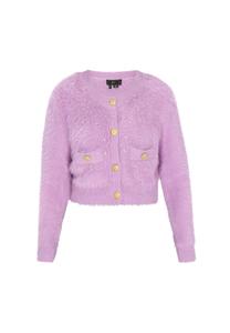 Вязаный кардиган faina Fashion Look, Plum