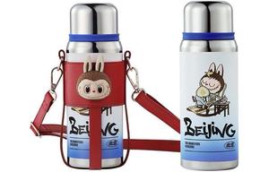 POP MART Термос Silver 520 мл