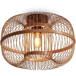 Потолочный светильник HOKKAIDO E27, 1 шт. Good&Mojo, коричневый
