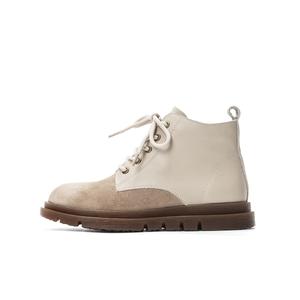 Ботильоны женские цвета экрю, кофе Q.VONTON, Ecru