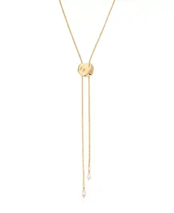 Ожерелье-Боло Liquid Lux Ettika, gold