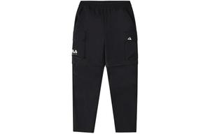 Детские трикотажные спортивные штаны FILA, цвет Black