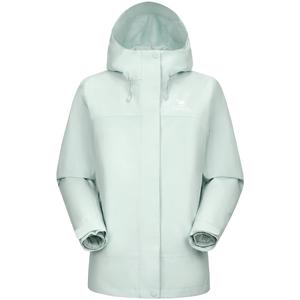 Ветровка женская Waterproof And Windproof To Keep Warm CAMEL, salt mist синий