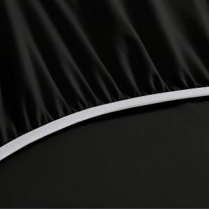 Swift Home Ультрамягкая простыня на подкладке с глубокими карманами, черный