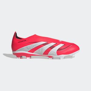 ADIDAS Футбольные бутсы Predator League FG/MG женские/мужские, без шнурков, красные