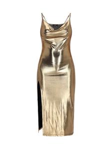 Faina Женское платье золотого цвета