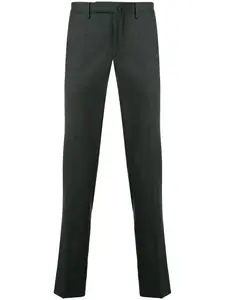 Брюки прямого кроя Incotex, серый