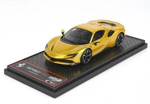Bbr Ferrari Sf90 Spider с закрытой крышей Yel 1:43 Bbrc249A1