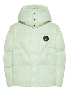 Стеганая куртка с нашивкой-логотипом Peuterey, зеленый