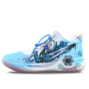 Кроссовки Nike KD Trey 5 IX Vintage Basketball Shoes Unisex Mid-top Black, голубой