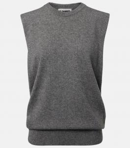 Жилет из кашемира Jil Sander, Medium Grey