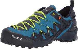 Женские треккинговые ботинки Salewa Ws Wildfire Edge GTX, синий/желтый/темно-синий