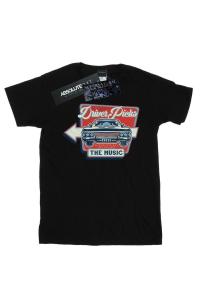 Футболка «Водитель выбирает музыку» Supernatural, черный