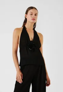 Аксессуар для пляжа с плиссированной юбкой и принтом днк-цветка Karl Lagerfeld, Black