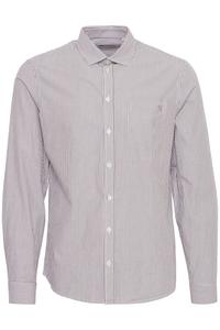 Повседневная рубашка Casual Friday Regular fit Button Up Shirt Anton, цвет dark brown/white