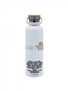 Mr. & Mrs. Panda Термос Otter Stein с надписью белого цвета