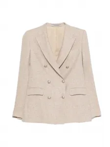 Двубортный пиджак TAGLIATORE, бежевый