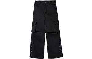 SS23 Карго Брюки Повседневные Брюки Унисекс ROARINGWILD, Черный (Женские)
