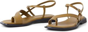 Сандалии Vagabond Shoemakers Izzy Leather Toe-Post Sandal, цвет Amber Green