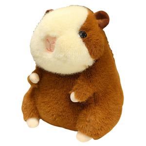 Милые голландские плюшевые куклы поросят высота 21cm/26cm/36cm/45cm/20cm/30cm MLING, темно-коричневый