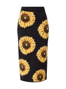 Юбка миди Warehouse Skirt, черный