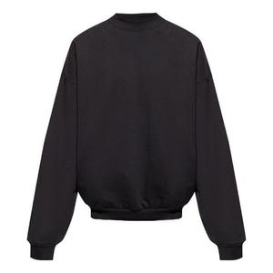 Свитер care label creweneck sweatshirt 'black' Balenciaga, черный