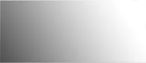 Настенное зеркало ГЕРМАНИЯ "Univa", (1 шт.), с утопленной опорной пластиной, создающей теневой зазор GERMANIA 97х60х3 см, черный