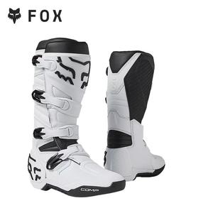 FOX Новые внедорожные ботинки для мотоцикла, прочные и износостойкие, белый цвет, размер 43
