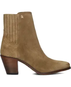 Западные ботильоны на среднем каблуке Tommy Hilfiger, коричневый