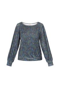 Блуза usha FESTIVAL, сапфировый/голубой/светло-голубой