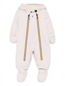 Дутый комбинезон E. Le Vrai 4.0 Snotty с капюшоном K-Way, розовый